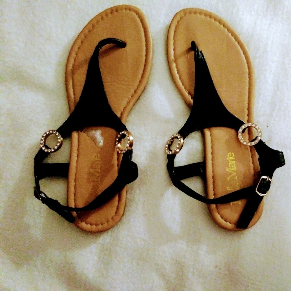 Black sandals